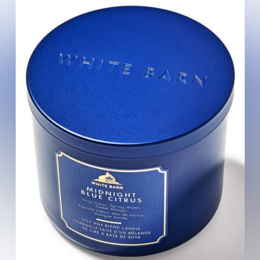 ✨️White Barn Midnight Blue Citrus Scented Candle✨️